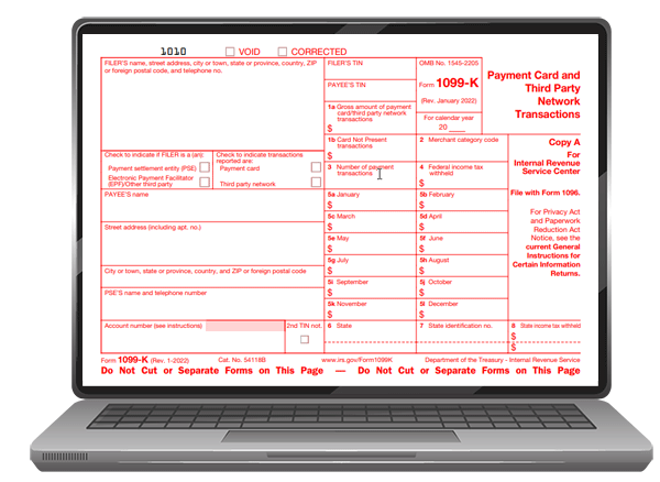 IRS Form 1099-K for 2023