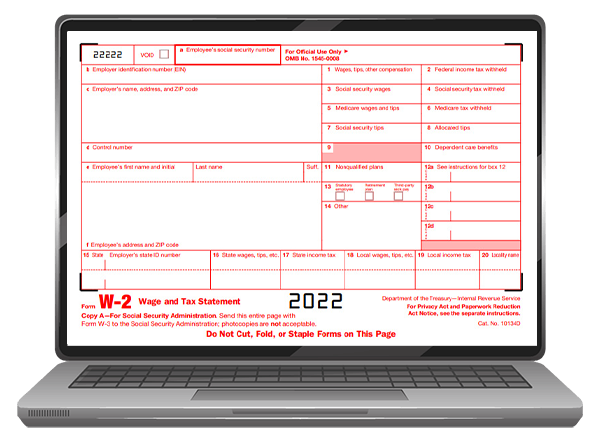 What are the Information Required to E-file Form W-2?